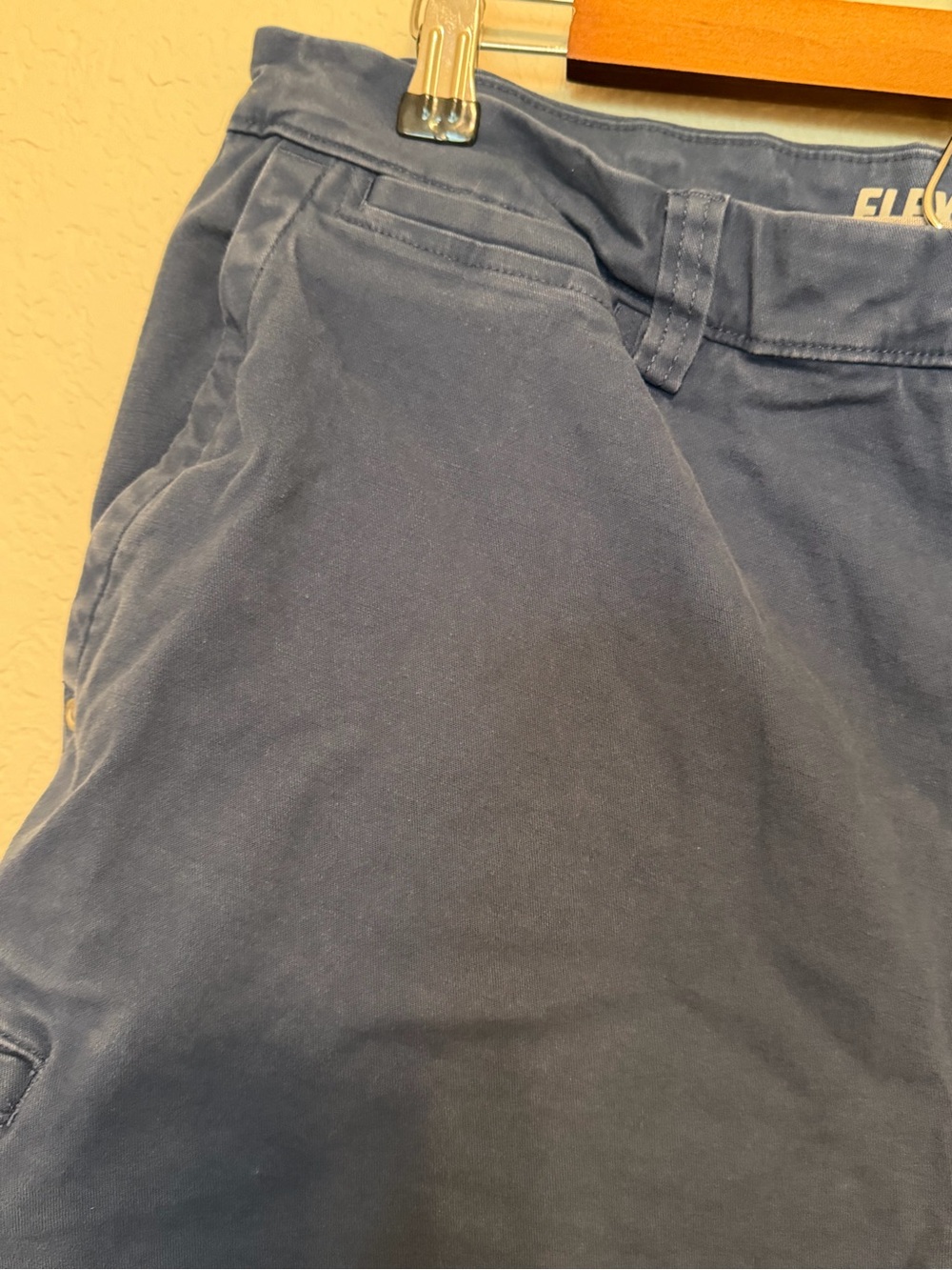 Duluth Trading DuluthFlex Ballroom Blue Relaxed Fit Casual Style Shorts Size 38 - Picture 5 of 13